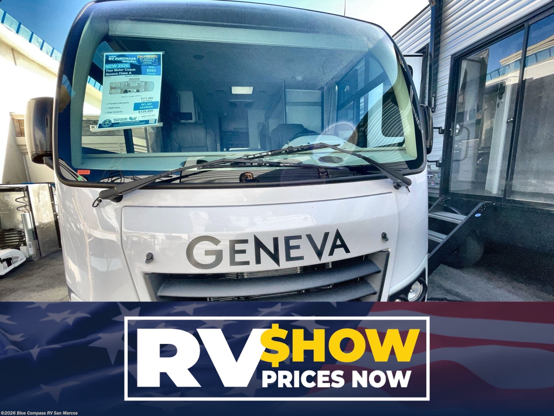 New 2026 Thor Motor Coach Geneva 24VS available in San Marcos, California