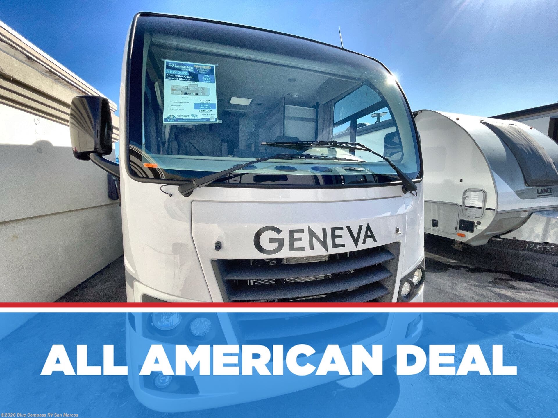 New 2026 Thor Motor Coach Geneva 24VS available in San Marcos, California