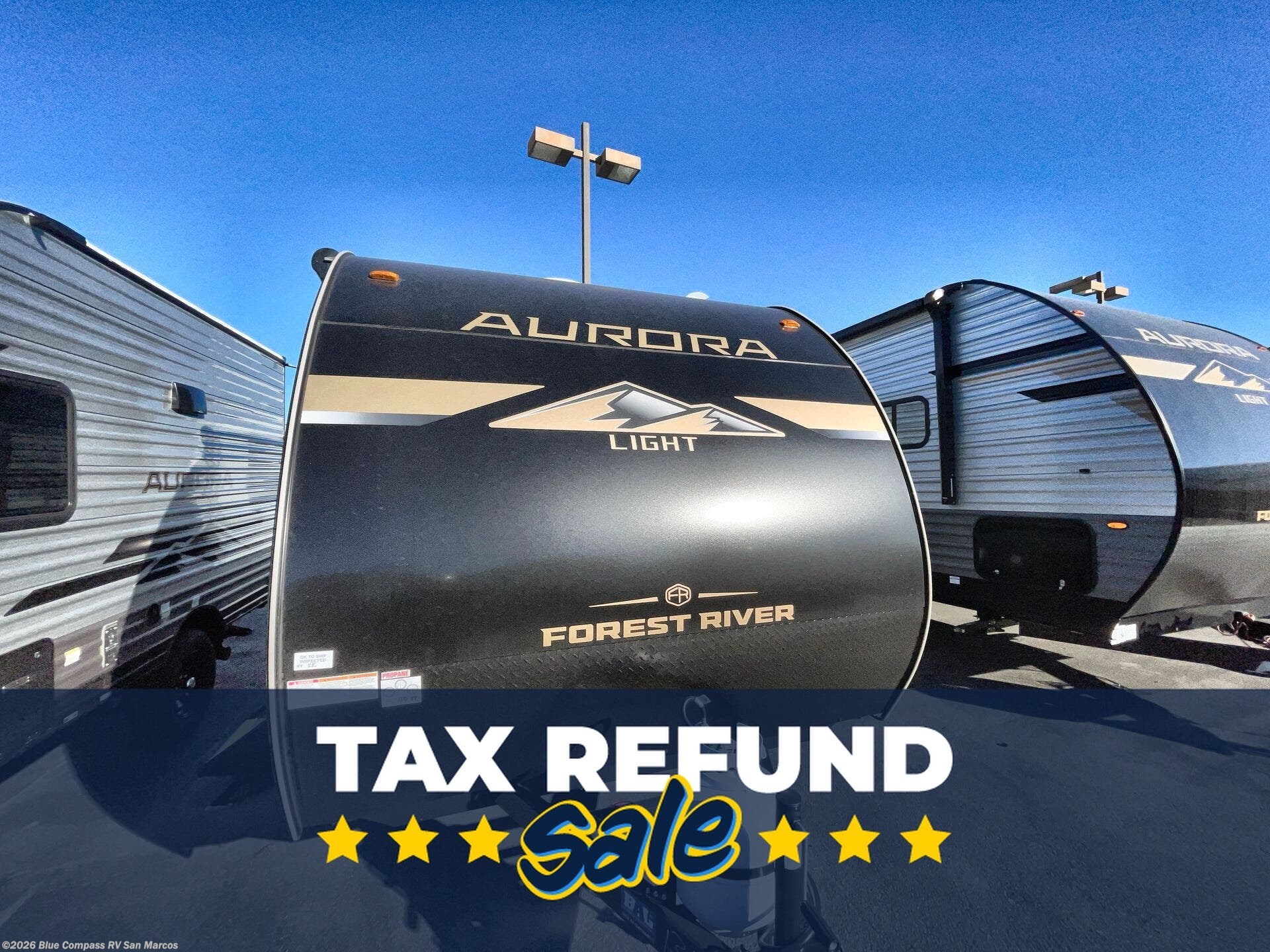 New 2026 Forest River Aurora Light 13BHX available in San Marcos, California