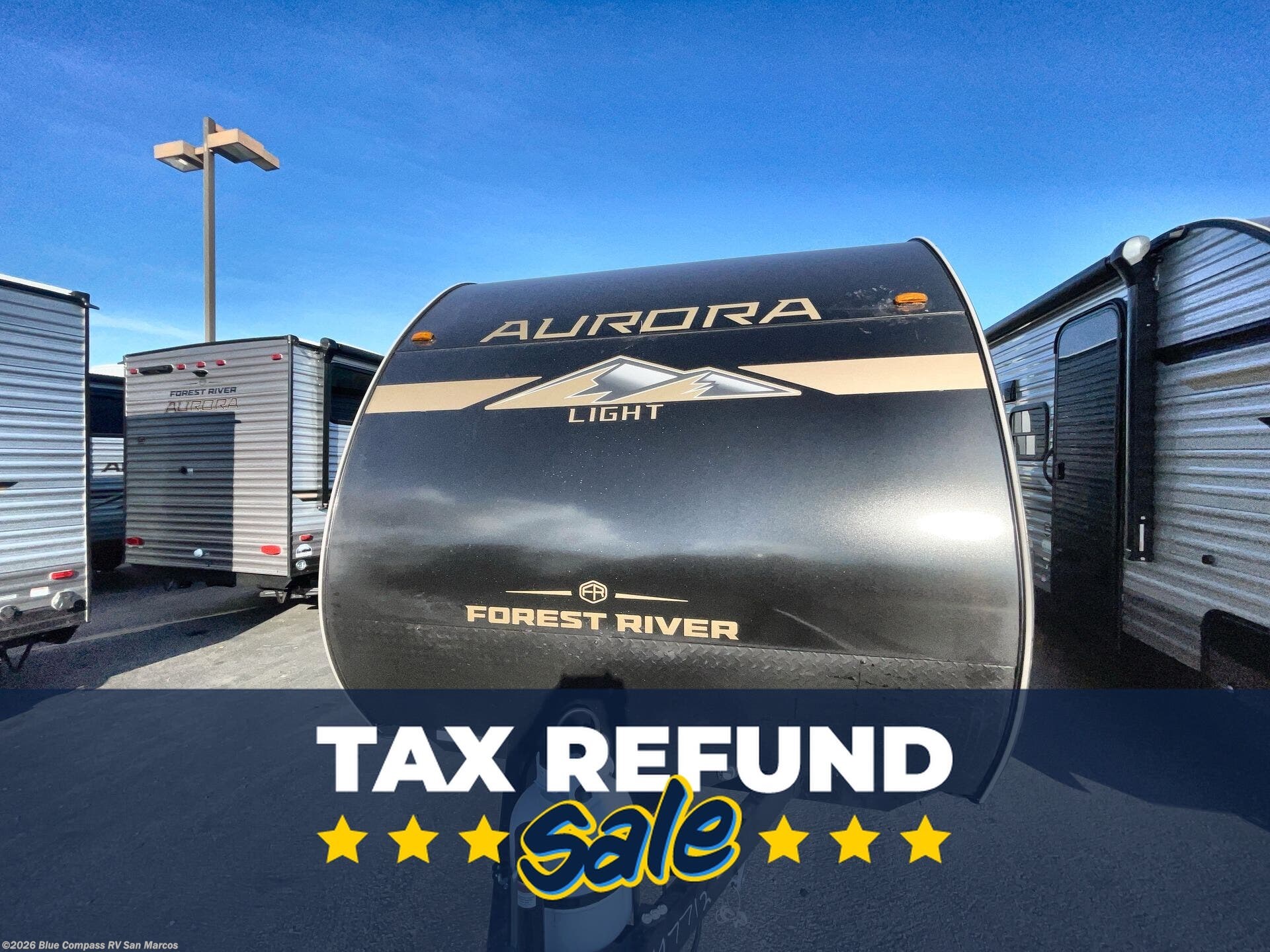 New 2026 Forest River Aurora Light 18BHS available in San Marcos, California