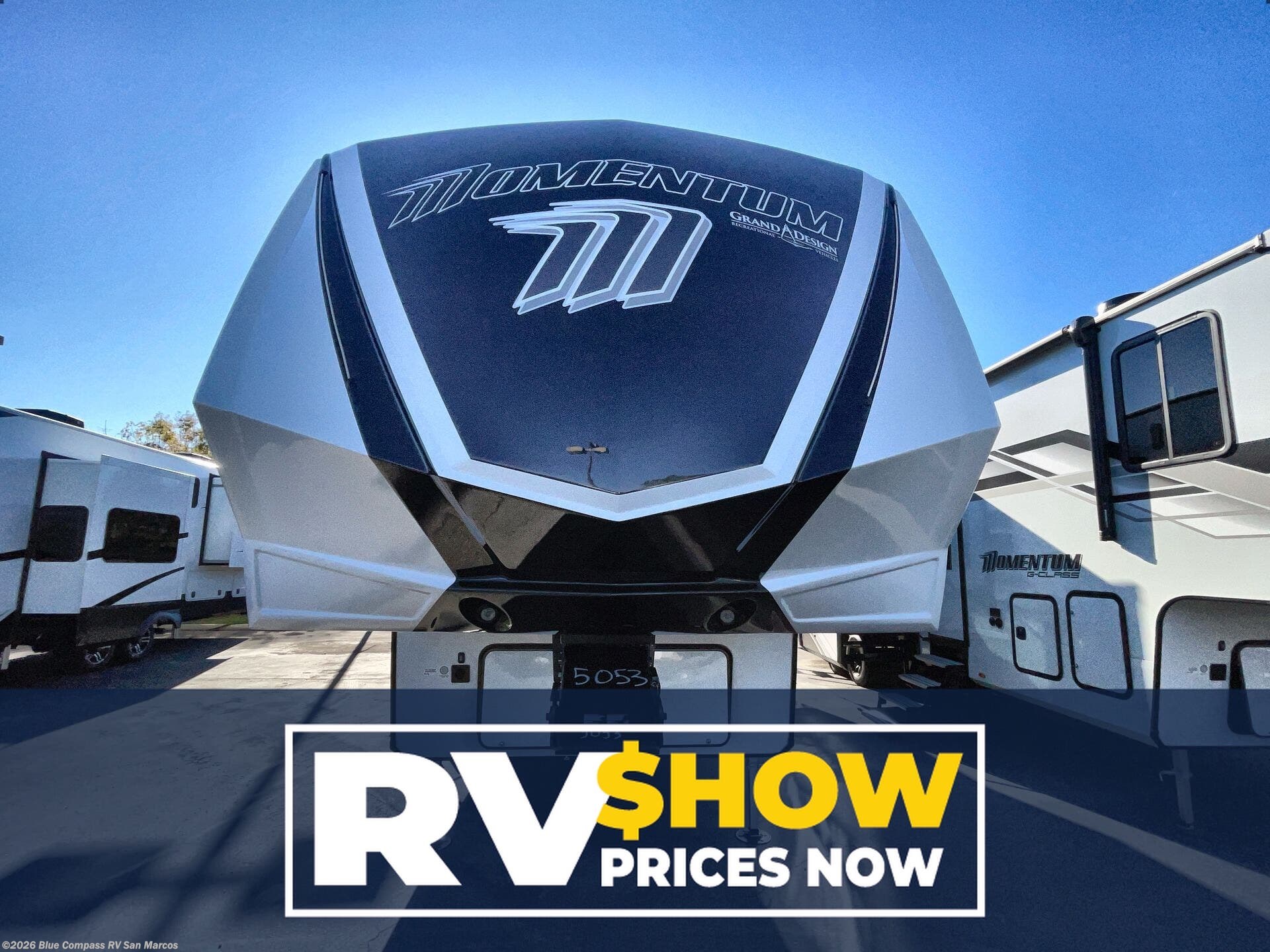 New 2026 Grand Design Momentum G-Class 325G available in San Marcos, California