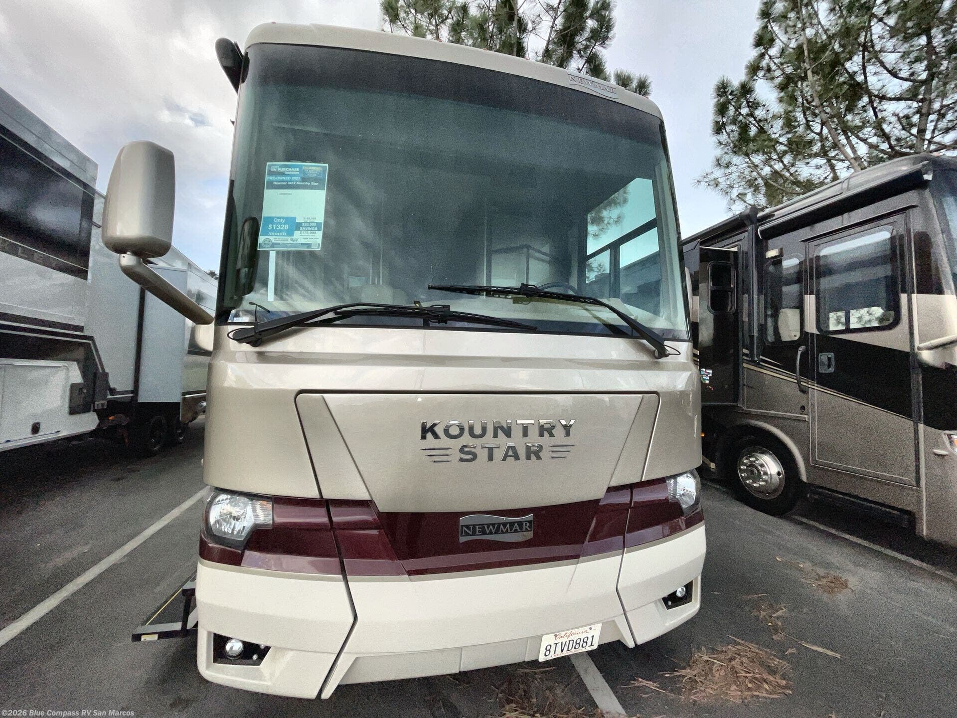 Used 2021 Newmar Kountry Star 3412 available in San Marcos, California