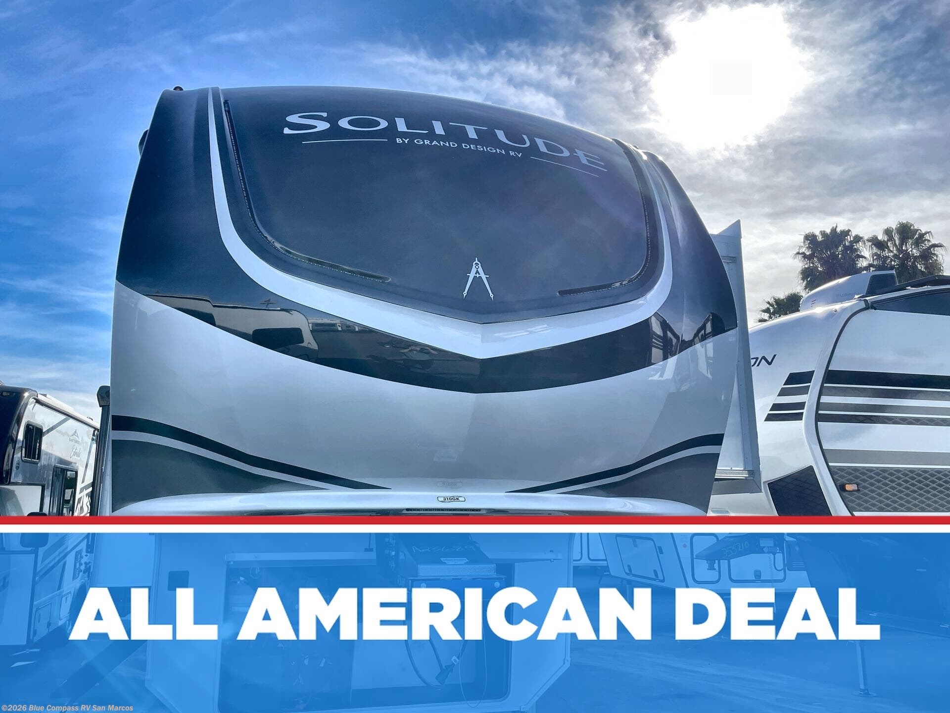 New 2026 Grand Design Solitude 310GK available in San Marcos, California