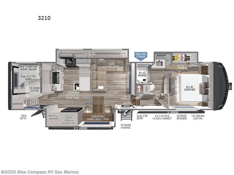 New 2026 Brinkley RV Model Z 3210 available in San Marcos, California