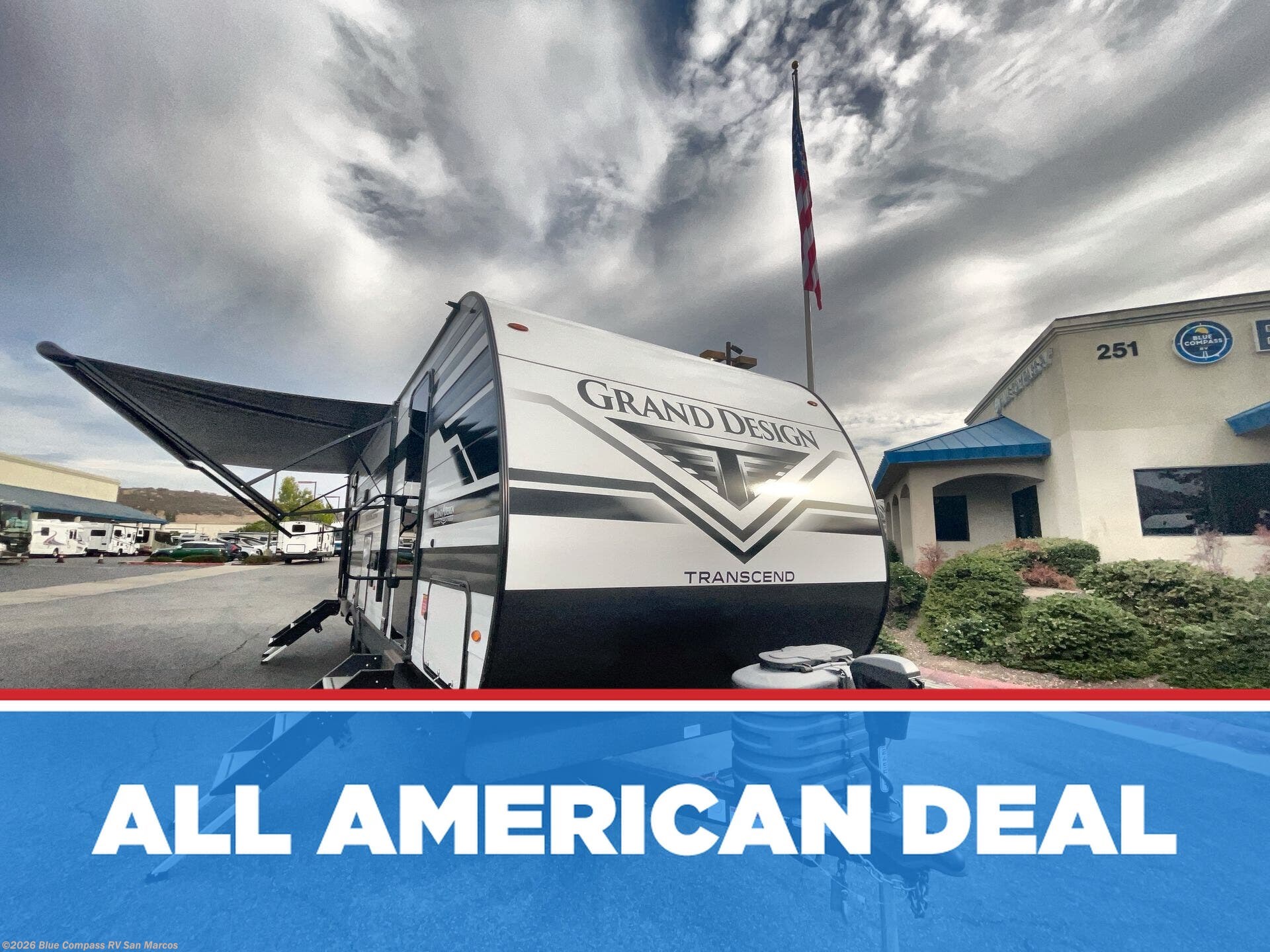 New 2026 Grand Design Transcend 245RLT available in San Marcos, California