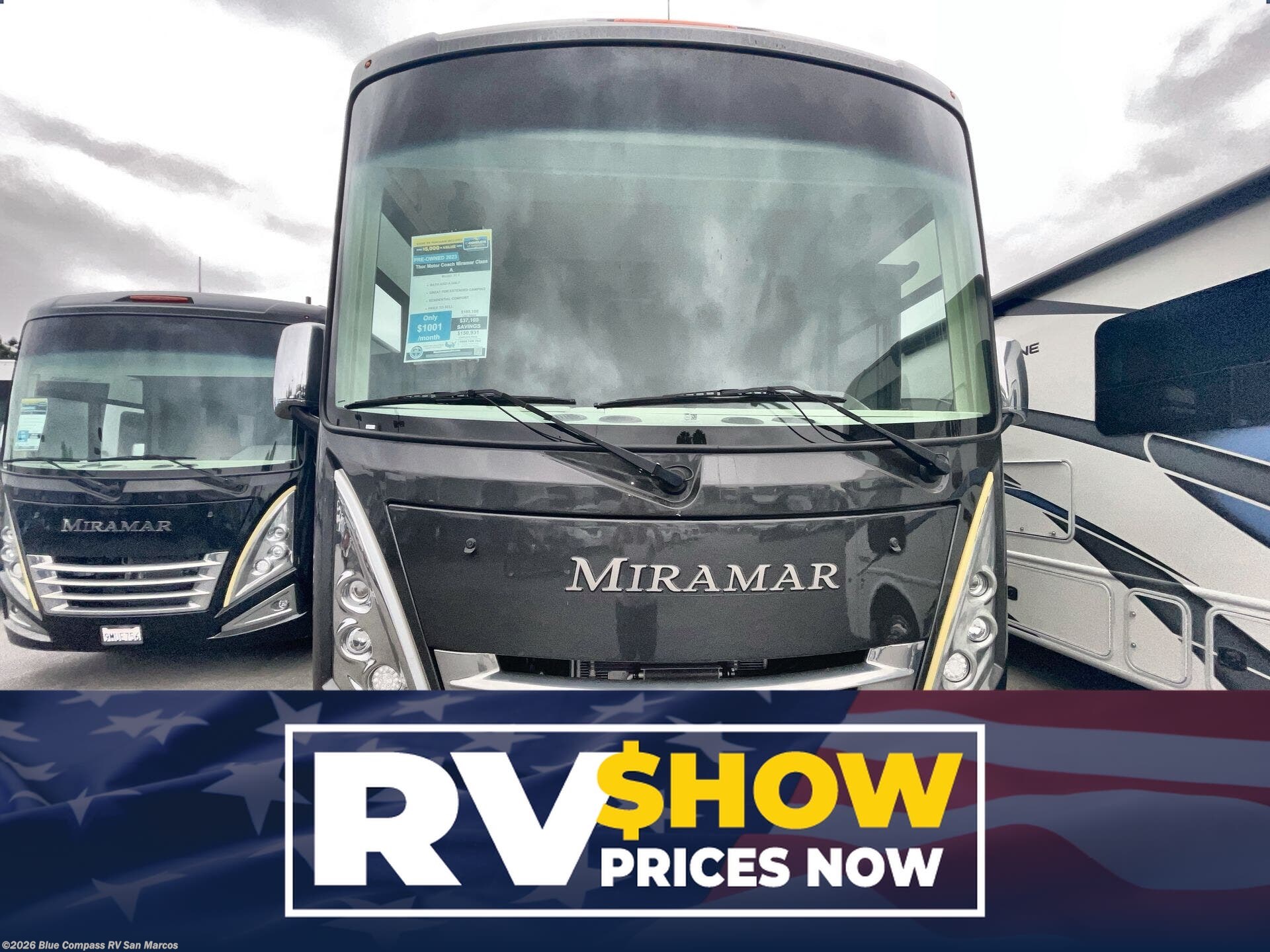 Used 2023 Thor Motor Coach Miramar 34.7 available in San Marcos, California