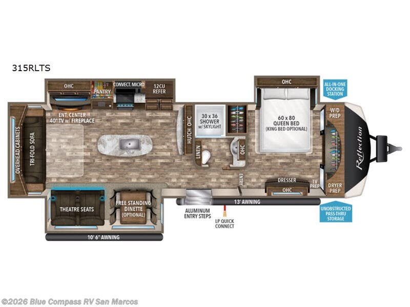 Used 2019 Grand Design Reflection 315RLTS available in San Marcos, California