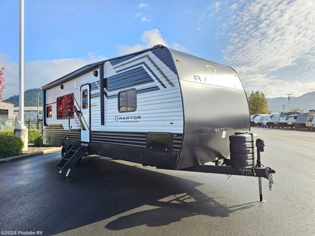 New 2026 Keystone Raptor Carbon Aluminum 29WFO available in Mount Vernon, Washington