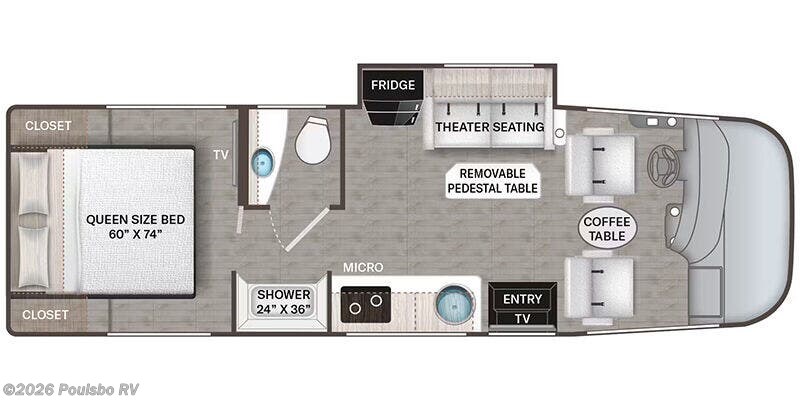 New 2026 Thor Motor Coach Vegas Vegas available in Mount Vernon, Washington