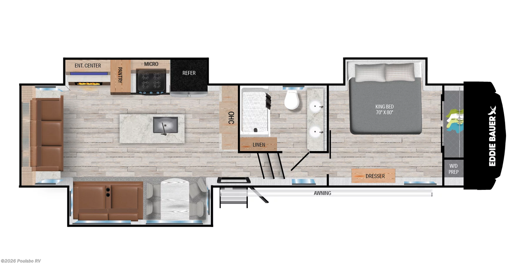 Used 2025 Heartland Eddie Bauer Edition Eddie Bauer Edition available in Mount Vernon, Washington