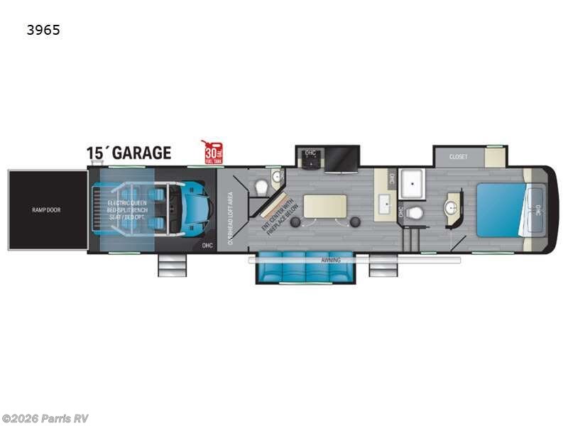 Used 2021 Heartland Road Warrior 3965 available in Murray, Utah