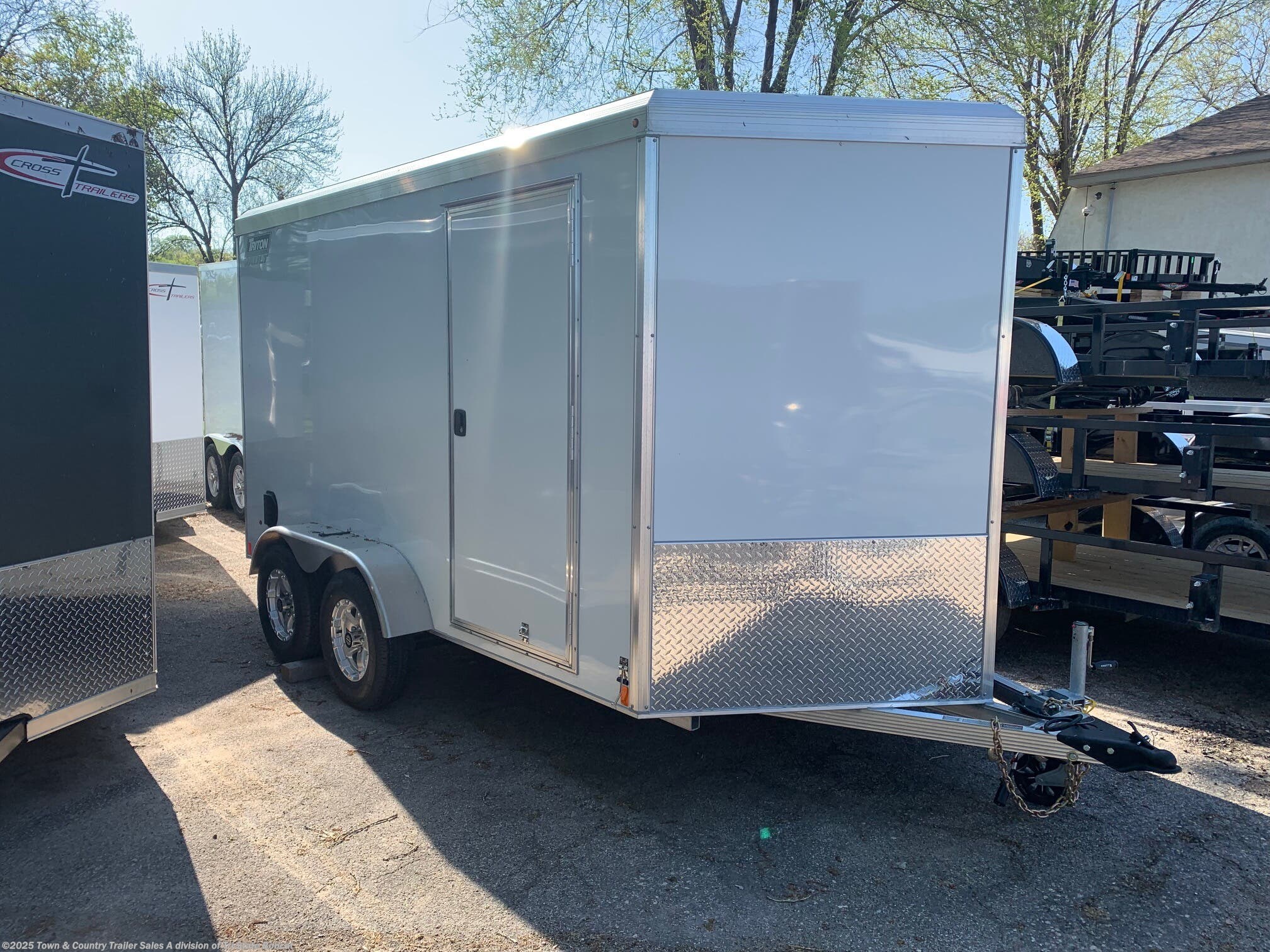 Cargo Trailer 2019 Triton Trailers Vault 7x12 Tandem Vault TrailersUSA