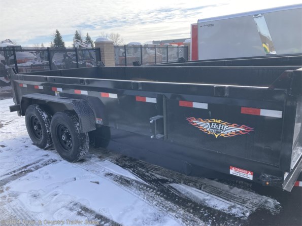 2023 H&H 83x16 HD Dump available in Burnsville, MN