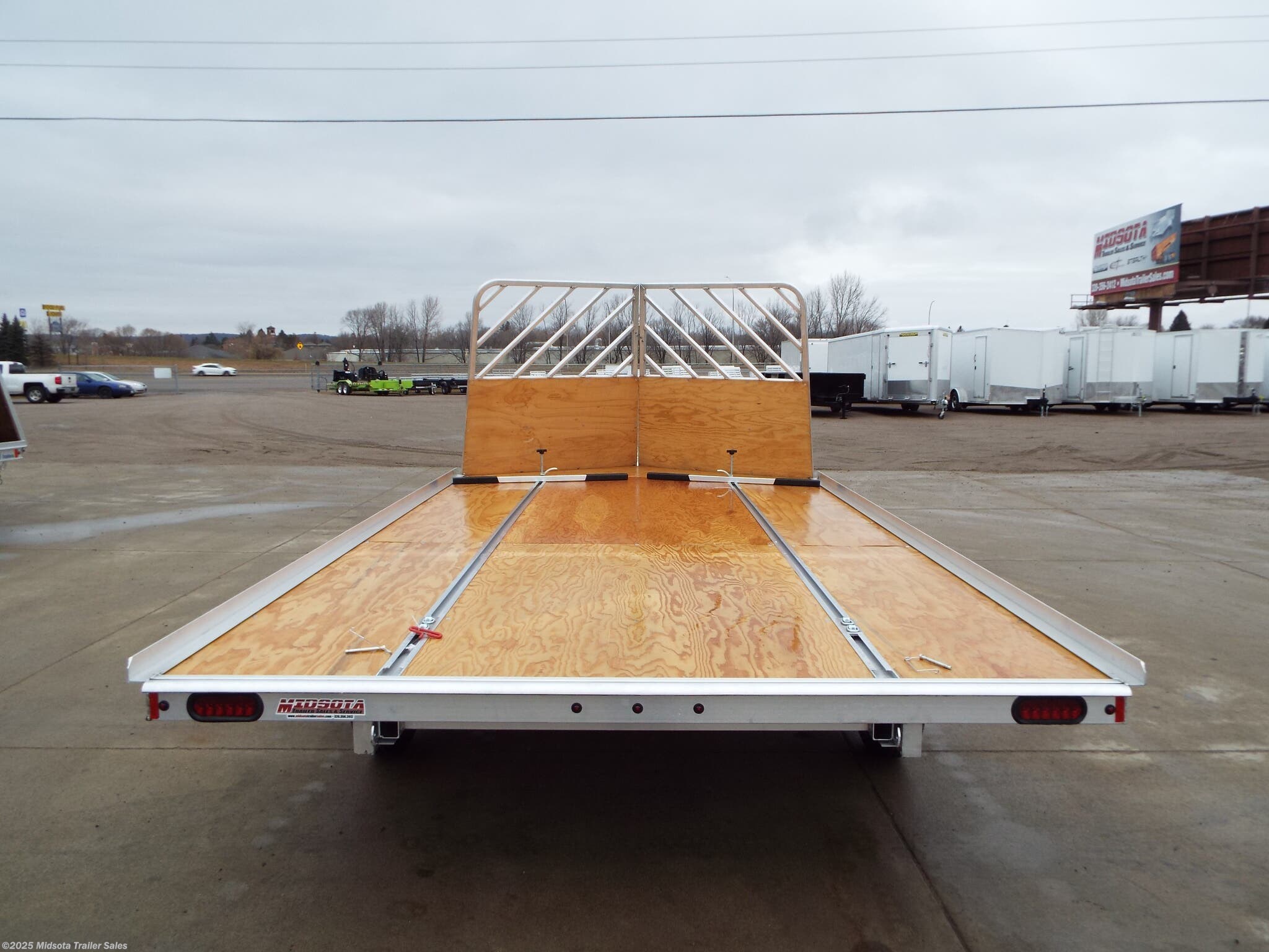 Snowmobile 2020 Mission Trailers MFS 101"x14' Aluminum Snowmobile