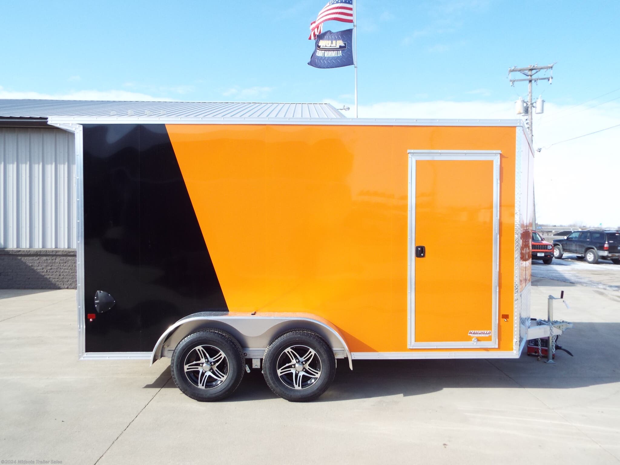 Cargo Trailer 2020 EZHauler 7'x14' Aluminum Enclosed Trailer