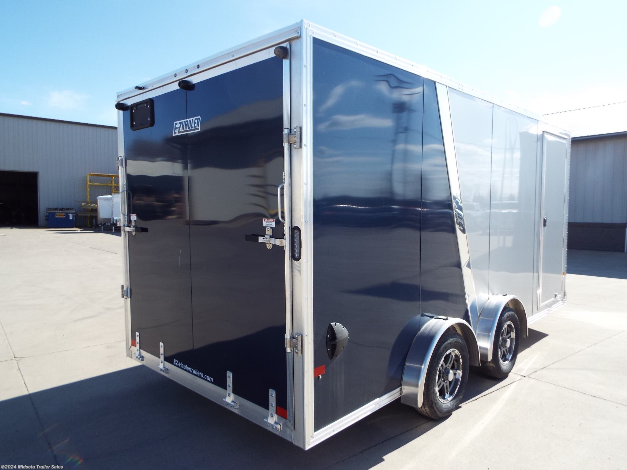 2021 EZHauler 7.5x16 UTV Aluminum Utility Trailer 7x16 EZEC7