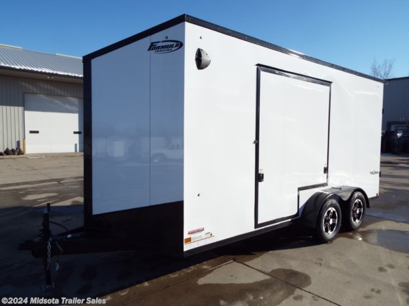 2023 Formula 7'X16' Steel Enclosed Trailer available in Avon, MN