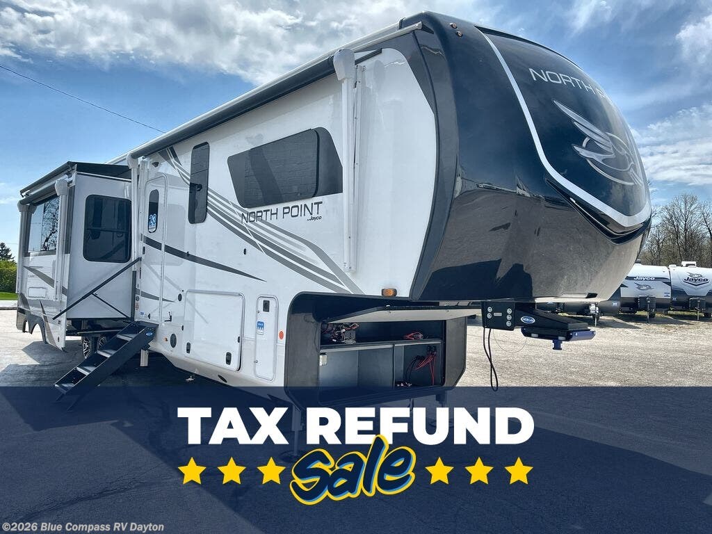 New 2025 Jayco North Point 390CKDS available in New Carlisle, Ohio