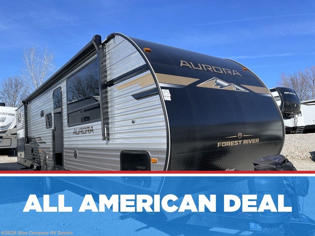 New 2026 Forest River Aurora 34BHTS available in New Carlisle, Ohio