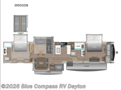 New 2027 Jayco North Point 395DSDB available in New Carlisle, Ohio