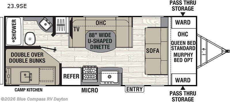 Used 2019  Coachmen Freedom Express Select 23.9SE by Coachmen from Blue Compass RV Dayton in New Carlisle, OH