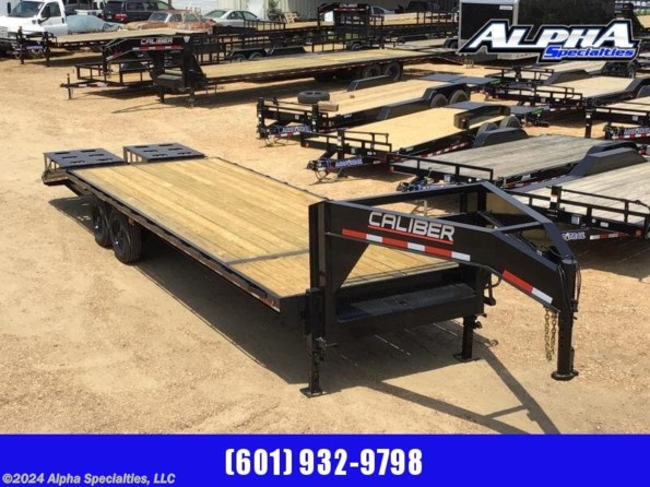 2022 Caliber 8 x 30 Tandem Axle Gooseneck Trailer 16k available in Pearl, MS
