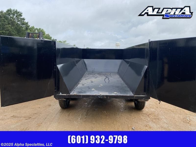 6x16 Dump Trailer for sale New East Texas Trailers 83" x 16' DropN