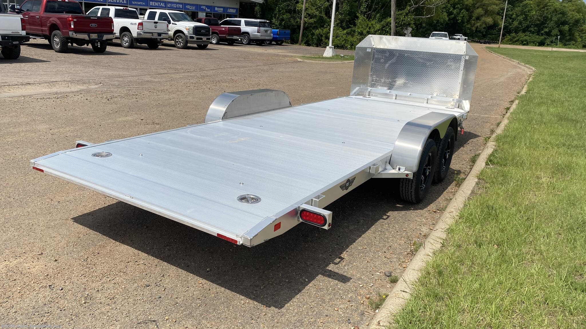6x18 Car Hauler Trailer for sale New Aluma 8218ANVTILTTA 18