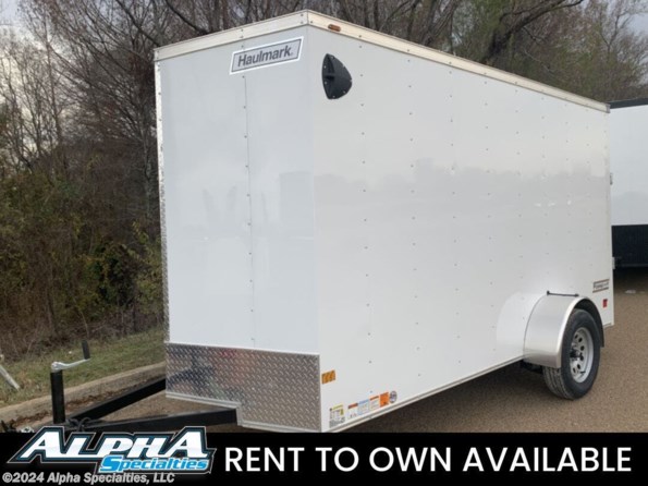 2024 Haulmark 6X12 Single Axle Enclosed Cargo Trailer available in Pearl, MS