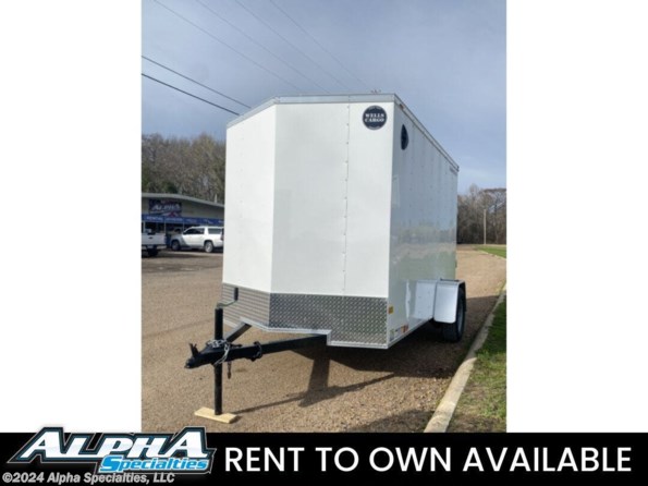 2024 Wells Cargo 6X10 Single Axle Enclosed Cargo Trailer available in Pearl, MS