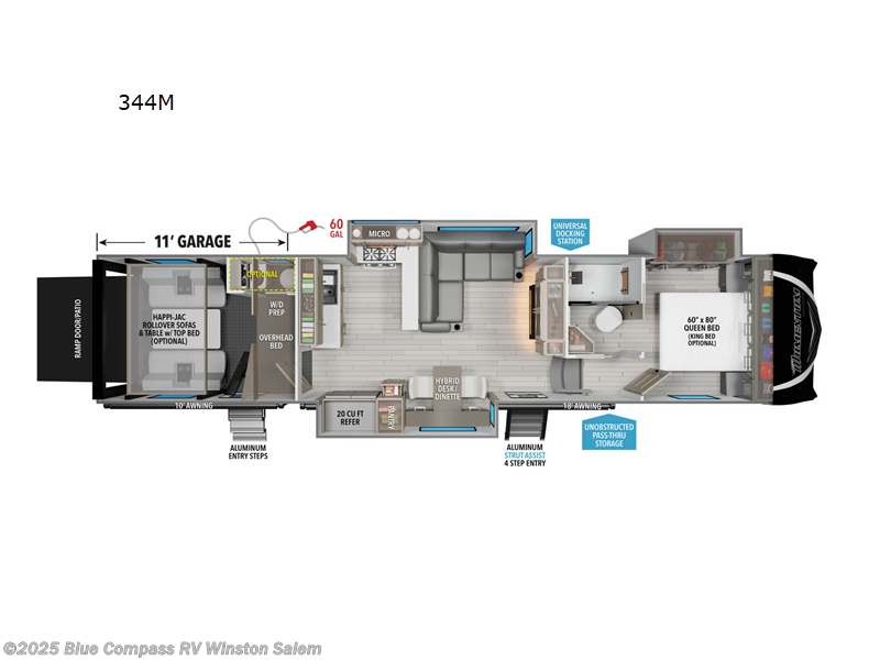 New 2024 Grand Design Momentum M-Class 344M available in Rural Hall, North Carolina