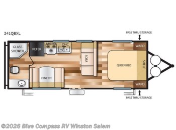 Used 2018 Forest River Salem Cruise Lite 241QBXL available in Rural Hall, North Carolina