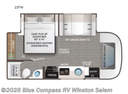 Used 2025 Thor Motor Coach Gemini 23TW available in Rural Hall, North Carolina