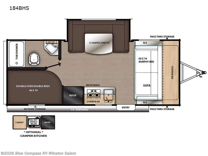 Used 2022 Coachmen Catalina Summit Series 7 184BHS available in Rural Hall, North Carolina