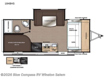 Used 2022 Coachmen Catalina Summit Series 7 184BHS available in Rural Hall, North Carolina