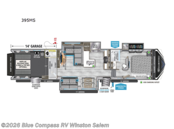 Used 2023 Grand Design Momentum M-Class 395MS available in Rural Hall, North Carolina