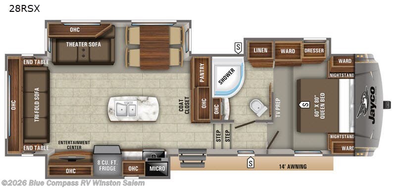 Used 2019 Jayco Eagle HTX 28RSX available in Rural Hall, North Carolina