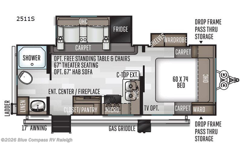 Used 2020 Forest River Rockwood Mini Lite 2511S available in Raleigh, North Carolina