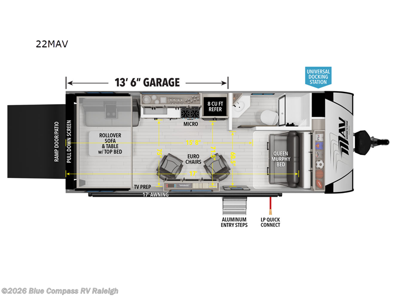 2026 Grand Design Momentum MAV 22MAV