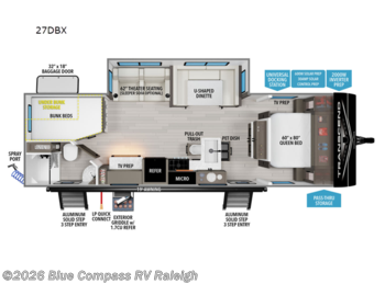 New 2026 Grand Design Transcend Xplor 27DBX available in Raleigh, North Carolina