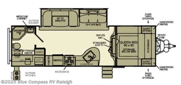 Used 2014 EverGreen RV Ever-Lite 29RBK available in Raleigh, North Carolina