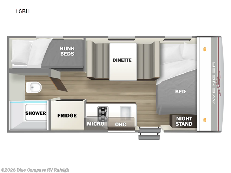 Used 2024 Prime Time Avenger LT 16BH available in Raleigh, North Carolina