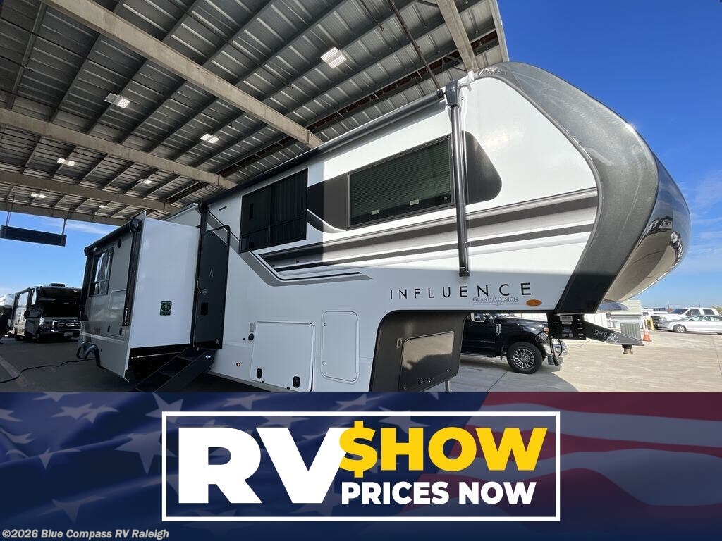 New 2027 Grand Design Influence 3804DS available in Raleigh, North Carolina