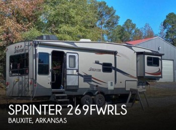 Used 2017 Keystone Sprinter 269FWRLS available in Bauxite, Arkansas
