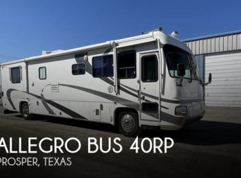 Used 2002 Tiffin Allegro Bus 40RP available in Prosper, Texas