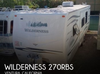 Used 2008 Fleetwood Wilderness 270RBS available in Ventura, California