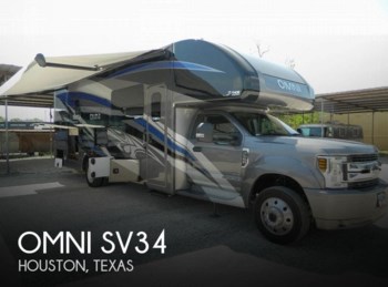 Used 2020 Thor Motor Coach Omni SV34 available in Houston, Texas