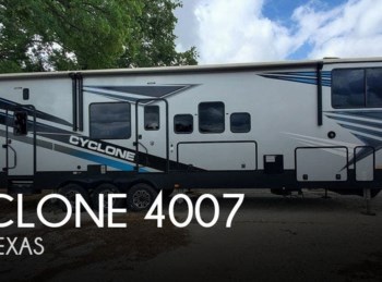 Used 2021 Heartland Cyclone 4007 available in Azle, Texas