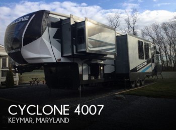 Used 2021 Heartland Cyclone 4007 available in Keymar, Maryland