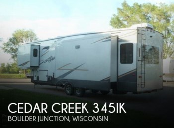 Used 2021 Forest River Cedar Creek 345IK available in Boulder Junction, Wisconsin